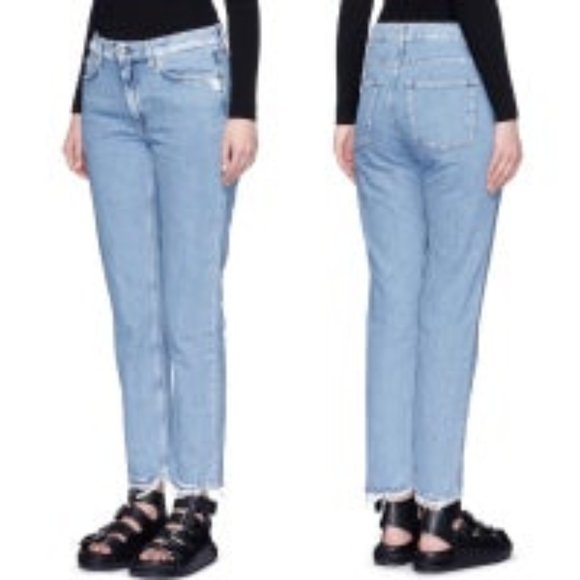 Acne Studios Kex Marine Skinny Raw Hem Stretch Jean, 25x30, EUC, $310 MSRP - Picture 2 of 12